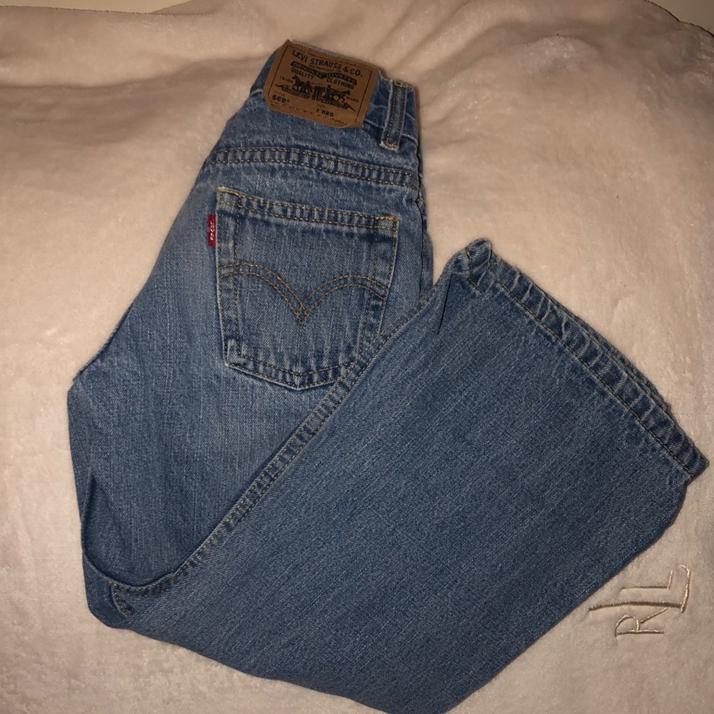 Levi’s boys 569  7 reg loose straight